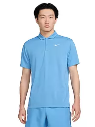 NIKE | Polo de tennis NikeCourt Dri-FIT pour homme | Bleu clair
