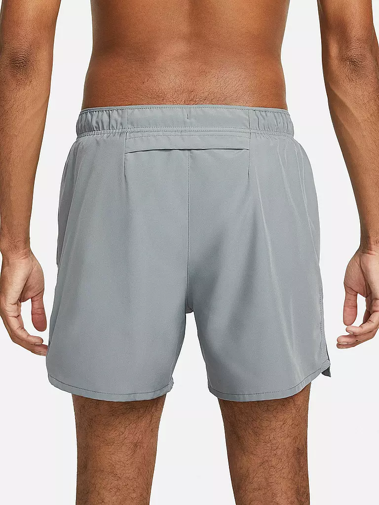 NIKE | Short de course Challenger 5 pouces pour homme | Gris clair