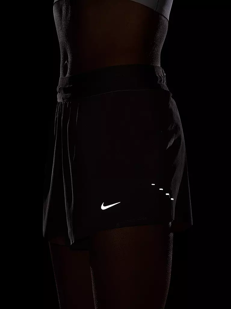 NIKE | Short de course Swift pour femme | Marron