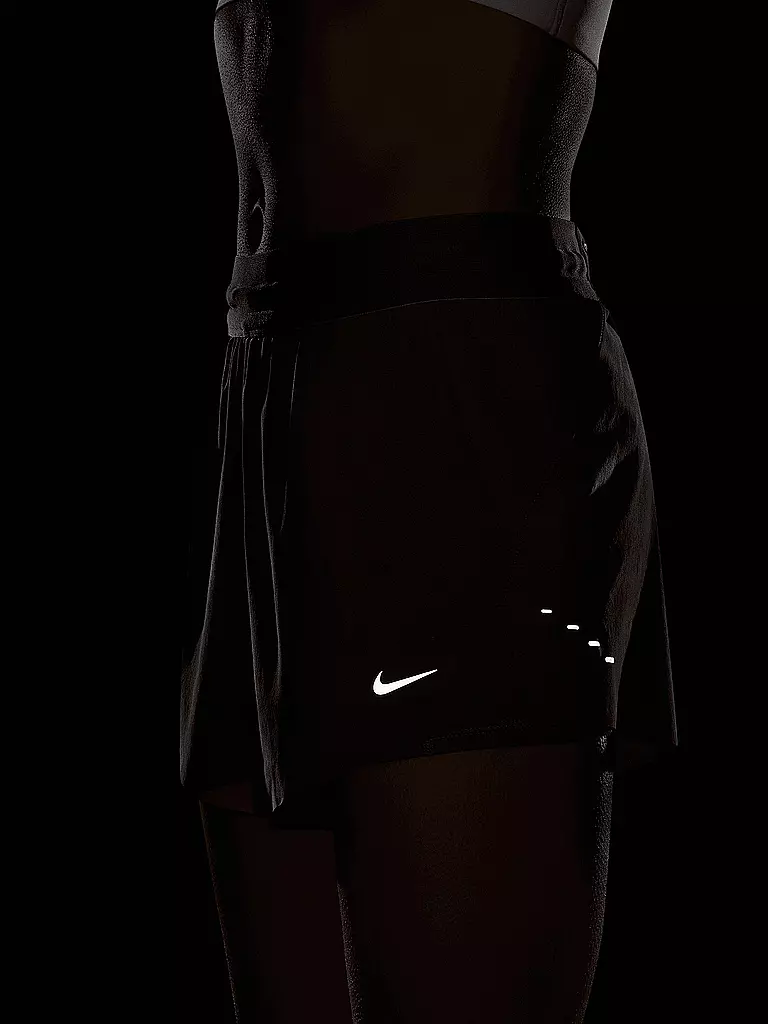 NIKE | Short de course Swift pour femme | Marron