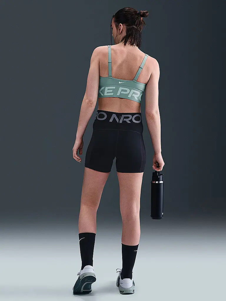 NIKE | Soutien-gorge de sport femme Pro Indy Plunge à maintien moyen | Pétrole