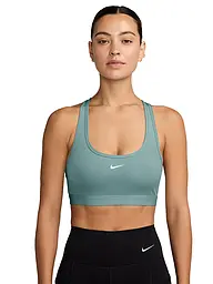 NIKE | Soutien-gorge de sport femme Swoosh maintien léger | Pétrole