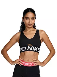 NIKE | Soutien-gorge de sport pour femmes Pro Indy Plunge à maintien moyen | Noir