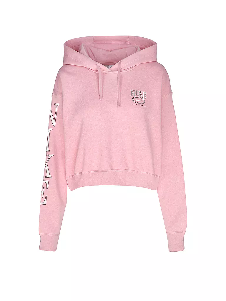 NIKE | Sweat à capuche court Sportswear Club Fleece pour femme | Rose