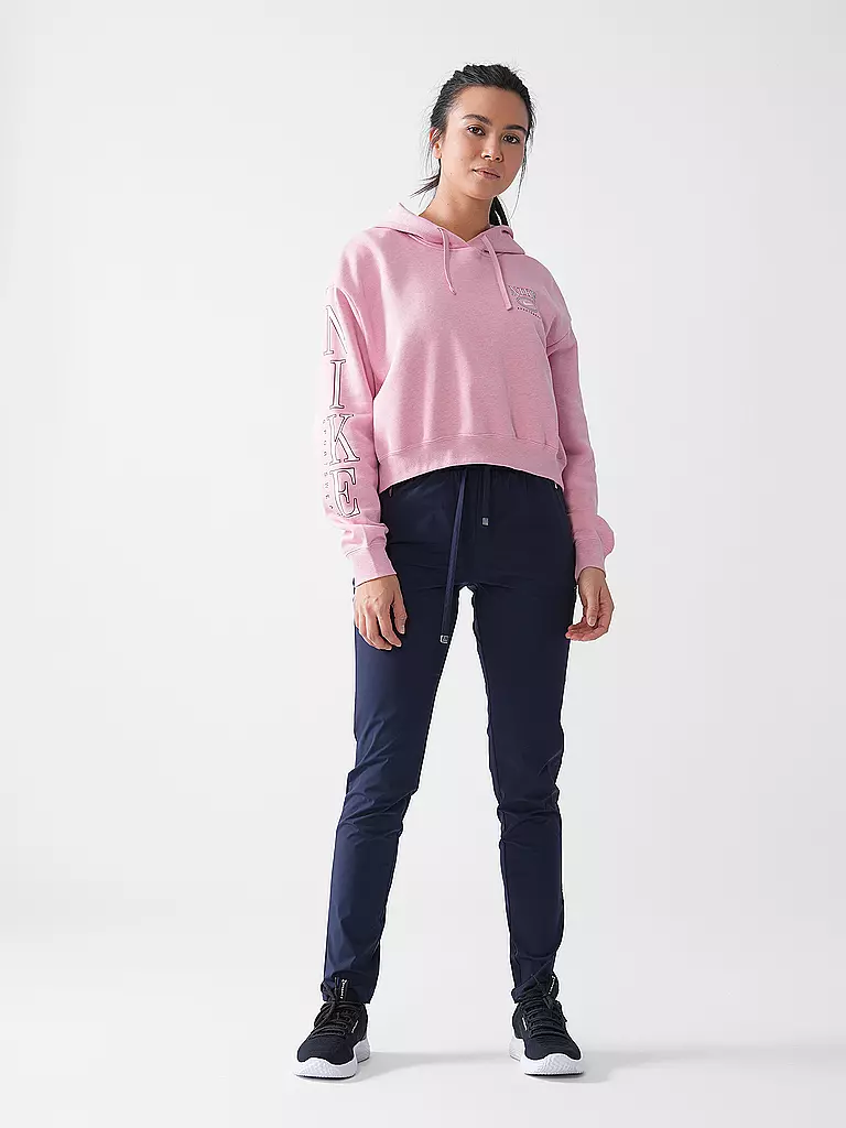 NIKE | Sweat à capuche court Sportswear Club Fleece pour femme | Rose