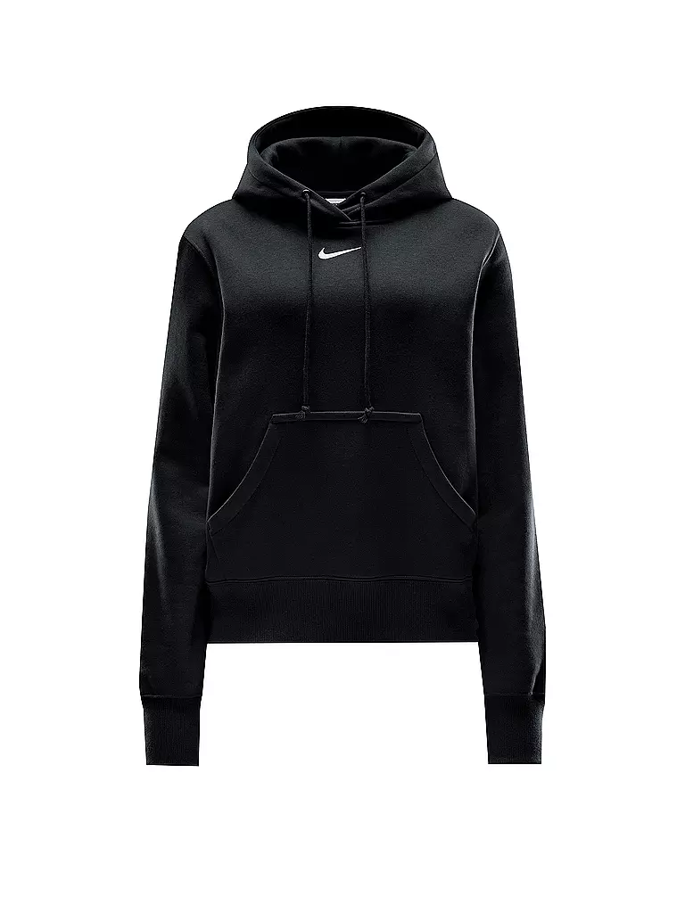 NIKE | Sweat à capuche de fitness pour femme Sportswear Phoenix Fleece | Noir