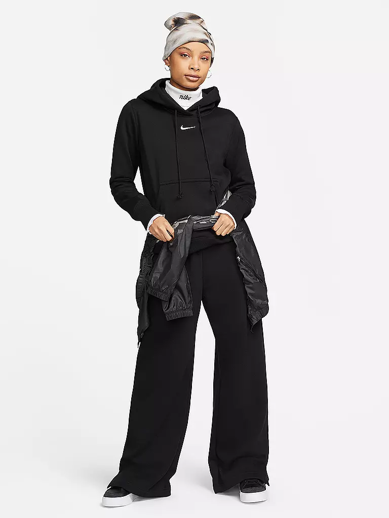 NIKE | Sweat à capuche Femme Sportswear Phoenix Fleece | Noir