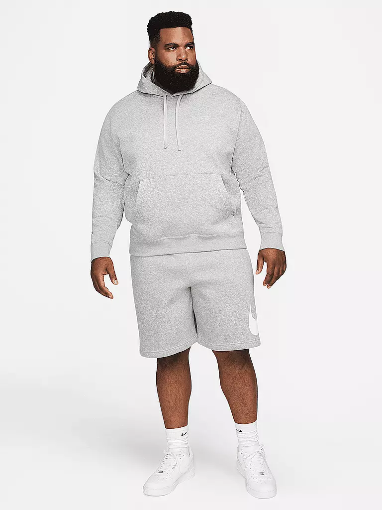 NIKE | Sweat à capuche homme Sportswear Club Fleece | Gris