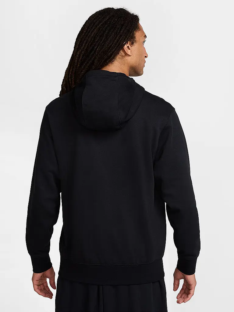 NIKE | Sweat à capuche pour homme NK Club French Terry | Noir
