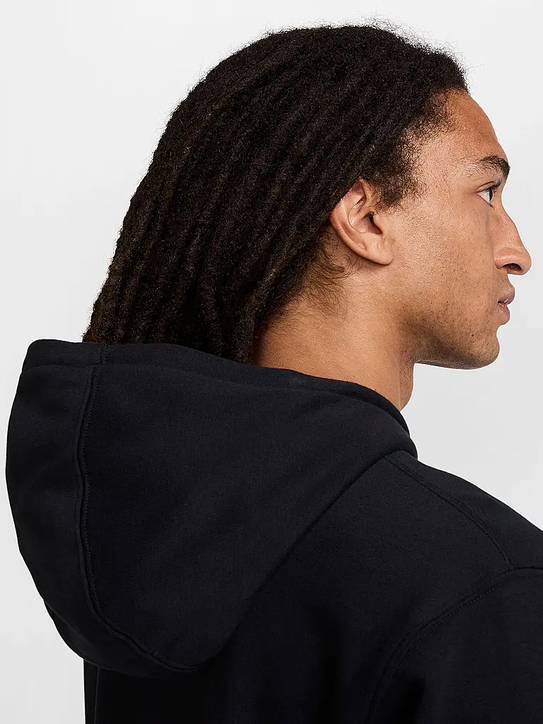 NIKE | Sweat à capuche pour homme NK Club French Terry | Noir