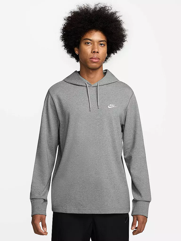 NIKE | Sweat à capuche pour homme NK Club Knit | Gris