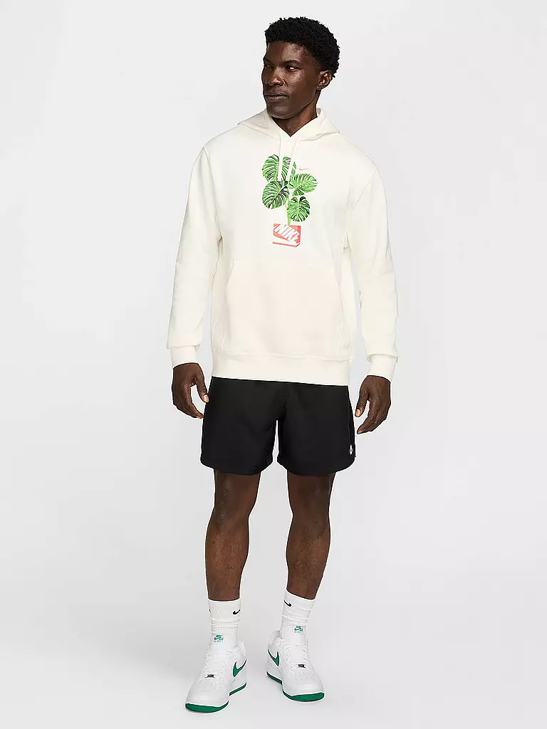 NIKE | Sweat à capuche pour homme NSW Club Print | Crème