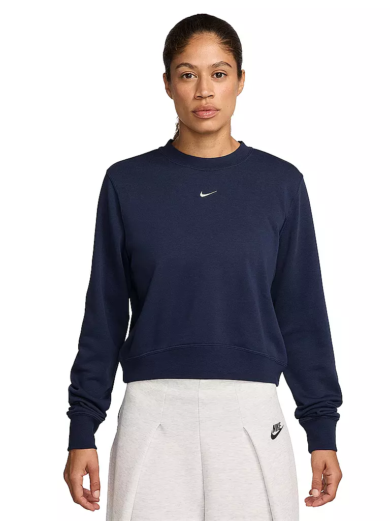 NIKE | Sweat-shirt Femme Sportswear Chill Terry | Bleu foncé