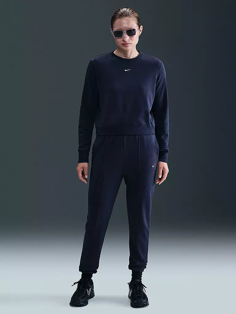 NIKE | Sweat-shirt Femme Sportswear Chill Terry | Bleu foncé