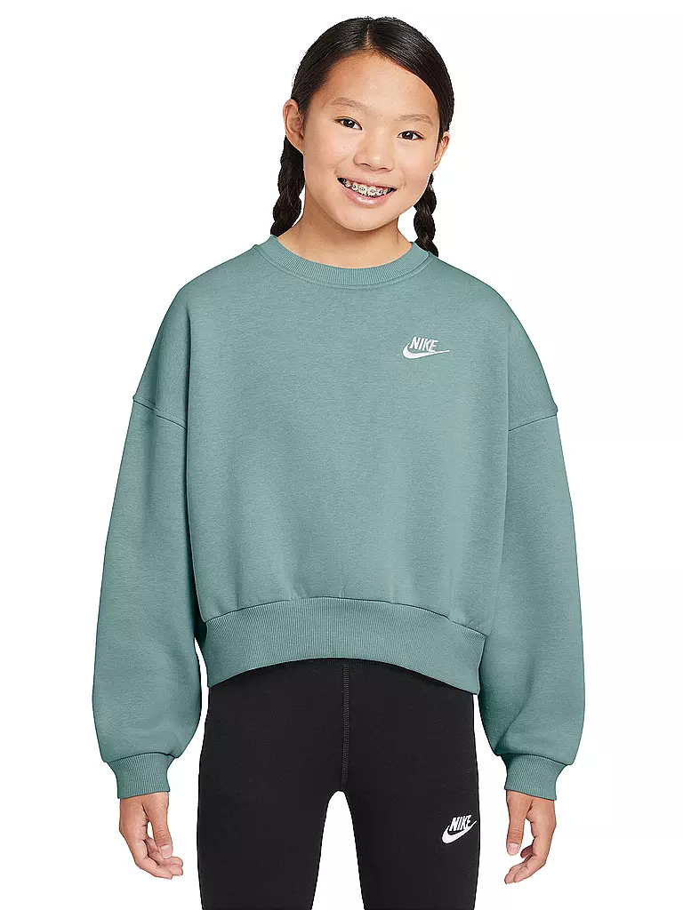 NIKE | Sweat-shirt fille Sportswear Club Fleece | Pétrole
