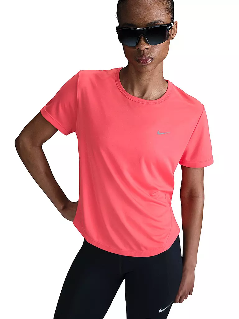 NIKE | T-shirt de course Tempo pour femmes | Corail