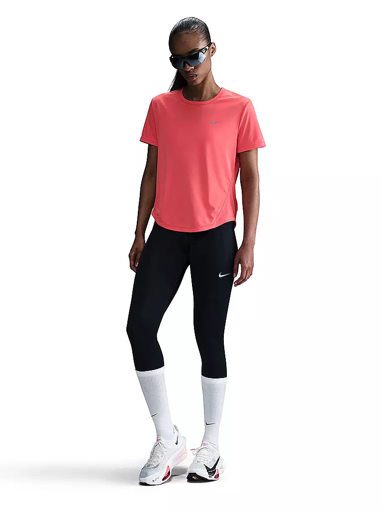 NIKE | T-shirt de course Tempo pour femmes | Corail