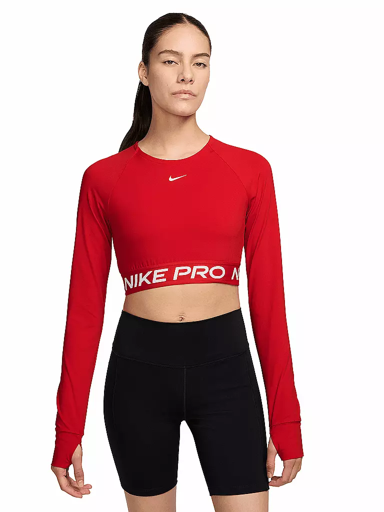 NIKE | T-shirt de fitness court pour femme Nike Pro 365 | Rouge