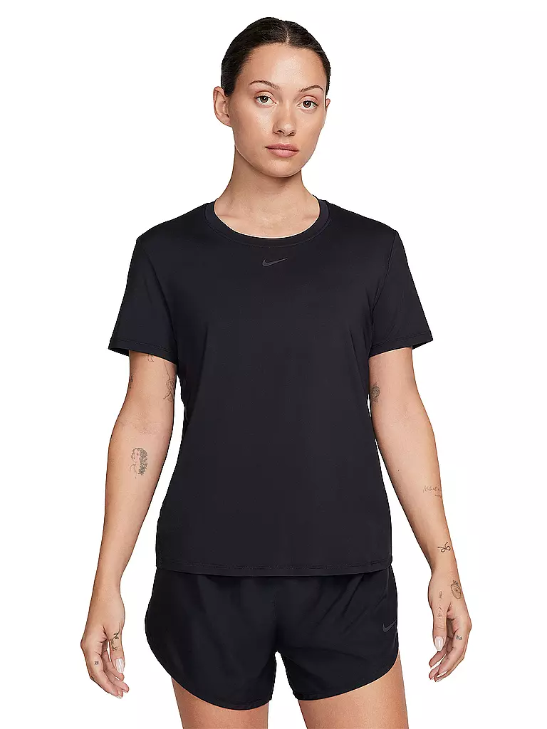 NIKE | T-shirt de fitness femme One Classic Dri-FIT | Noir