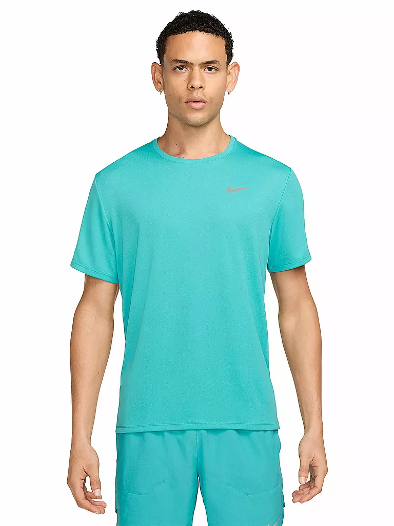 NIKE | T-shirt de running Dri-FIT UV Miler pour homme | Turquoise