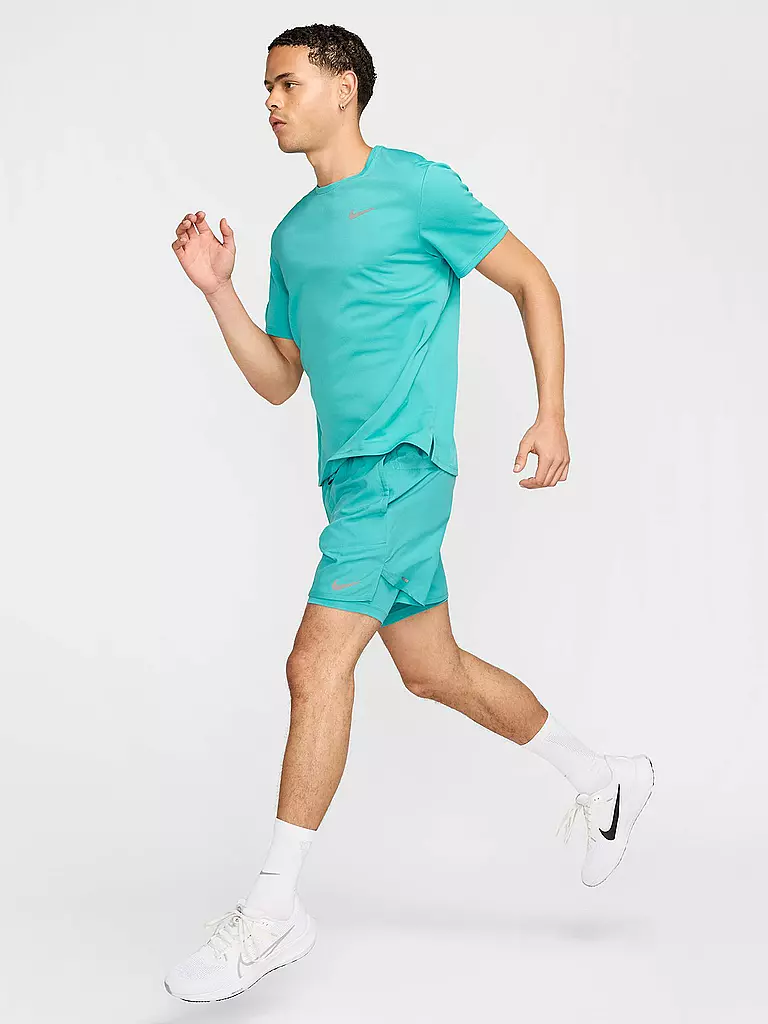 NIKE | T-shirt de running Dri-FIT UV Miler pour homme | Turquoise