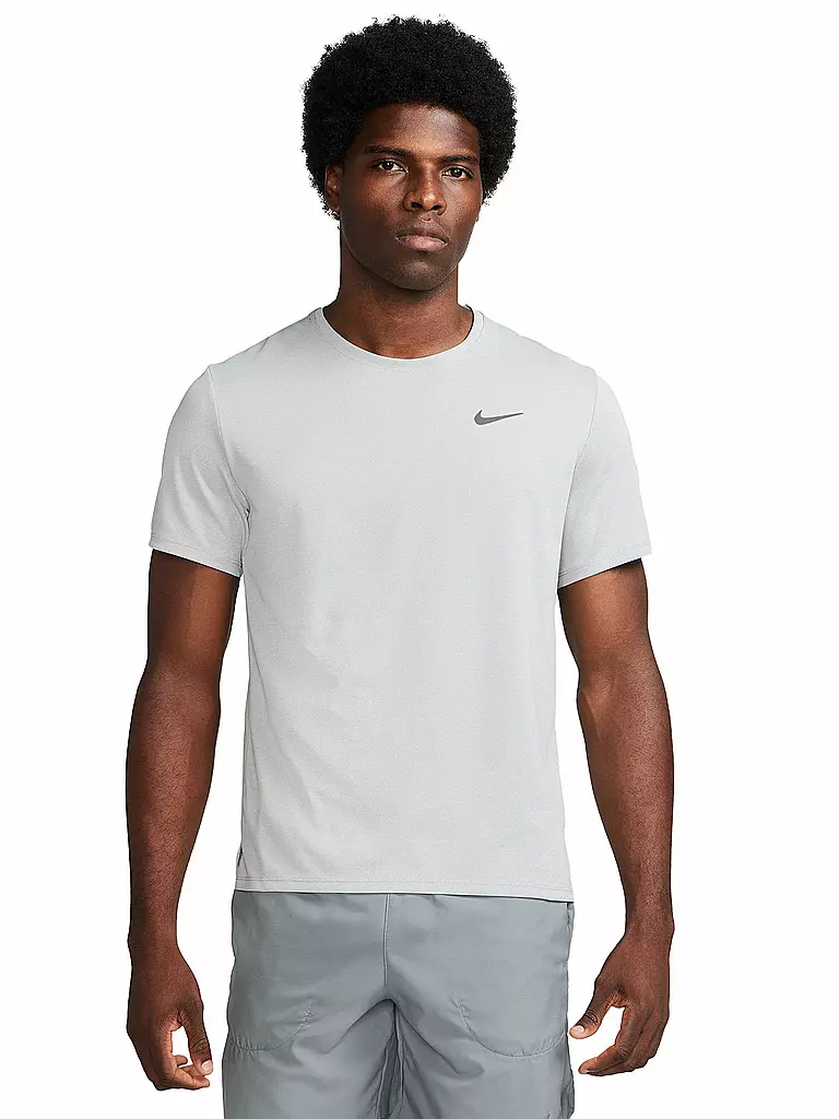 NIKE | T-shirt de running pour homme Dri-FIT UV Miler | Gris clair