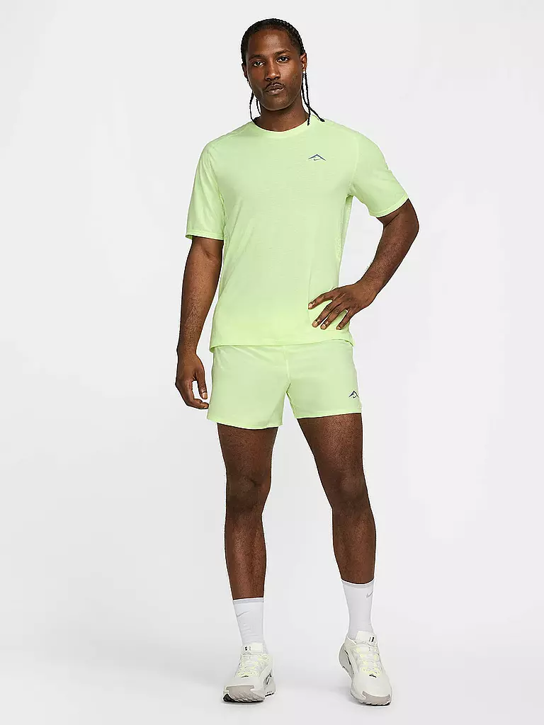 NIKE | T-shirt de running pour homme Solar Chase Trail | Jaune