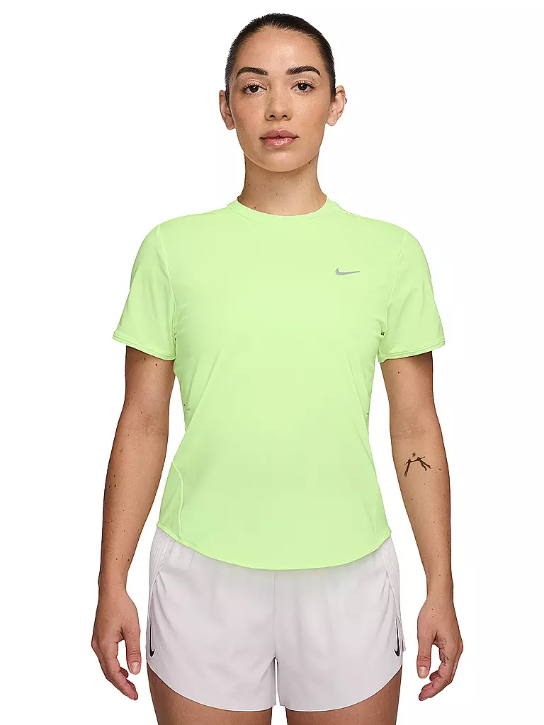 NIKE | T-shirt de running Swift pour femme | Vert clair