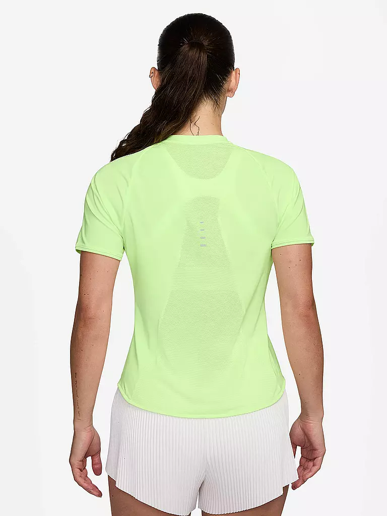 NIKE | T-shirt de running Swift pour femme | Vert clair