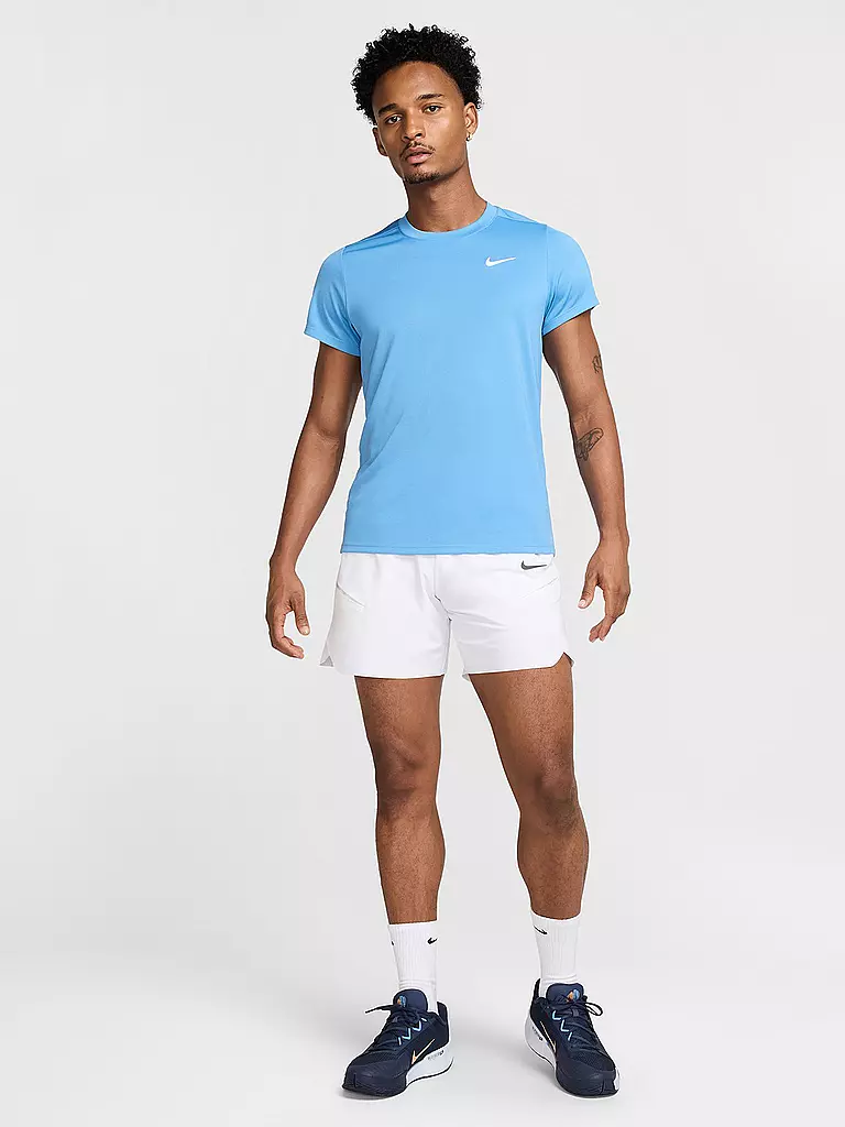 NIKE | T-shirt de tennis Victory pour hommes | Bleu clair