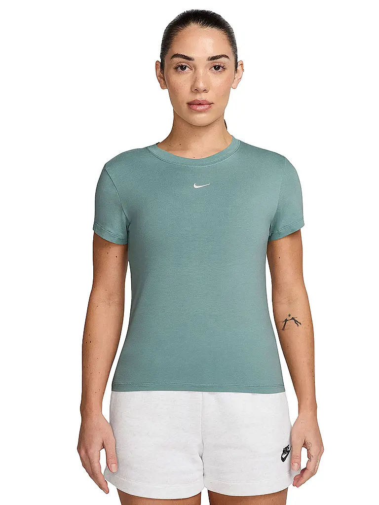 NIKE | T-shirt Femme Sportswear Chill Knit | Pétrole