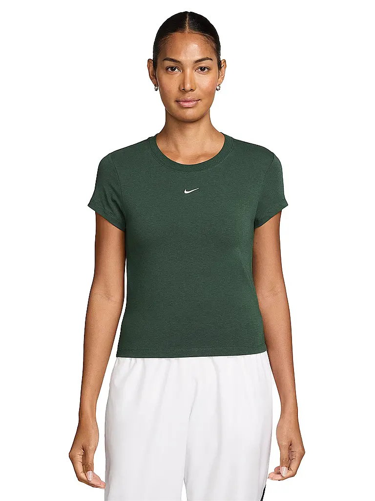 NIKE | T-shirt Femme Sportswear Chill Knit | Vert foncé