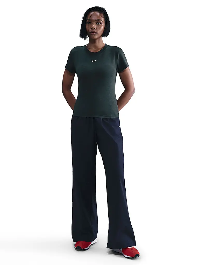 NIKE | T-shirt Femme Sportswear Chill Knit | Vert foncé