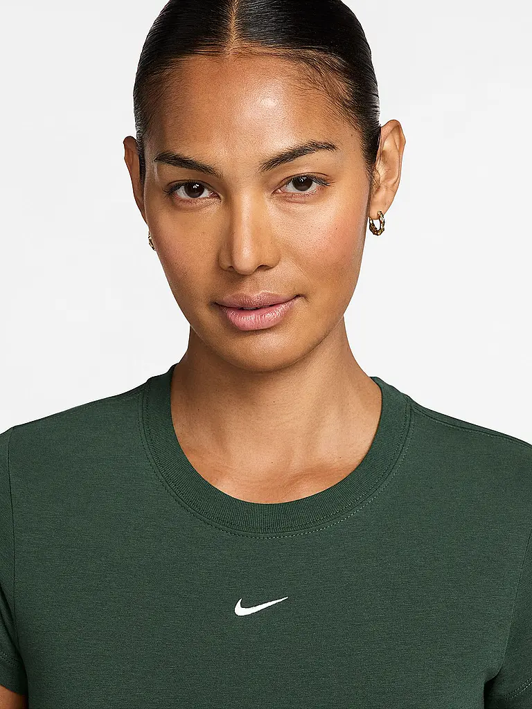 NIKE | T-shirt Femme Sportswear Chill Knit | Vert foncé