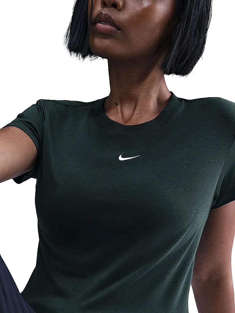 NIKE | T-shirt Femme Sportswear Chill Knit | Vert foncé