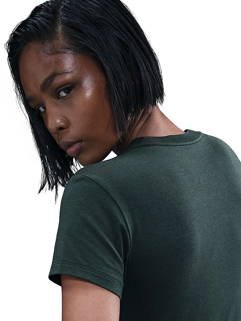 NIKE | T-shirt Femme Sportswear Chill Knit | Vert foncé