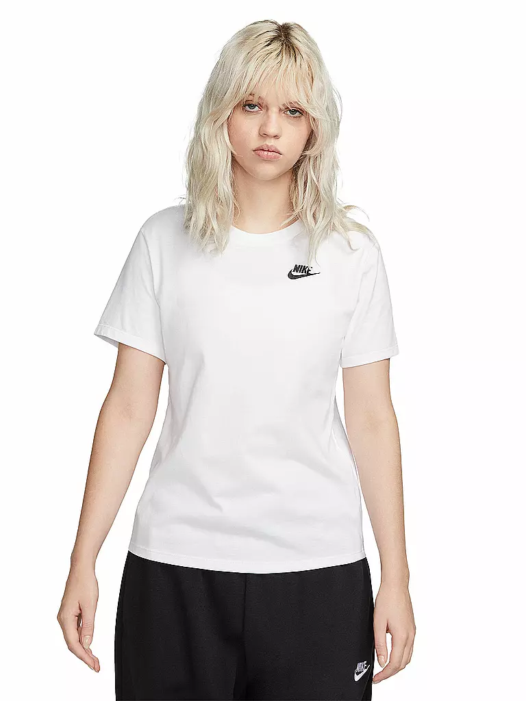NIKE | T-shirt Femme Sportswear Club Essentials | Blanc