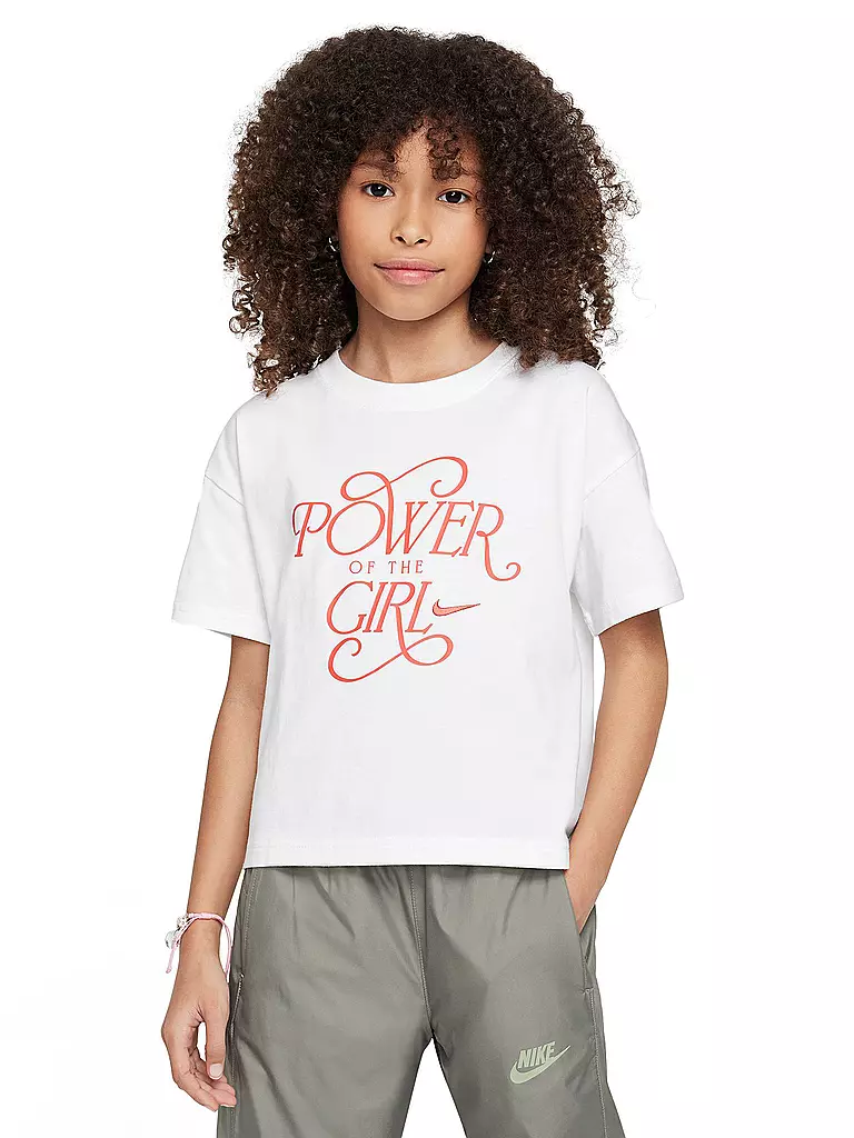 NIKE | T-shirt fille NSW Power | Blanc