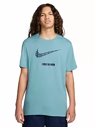 NIKE | T-shirt NSW Swoosh pour homme | Bleu clair
