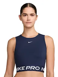 NIKE | Top de fitness Pro Cropped pour femme | Bleu foncé