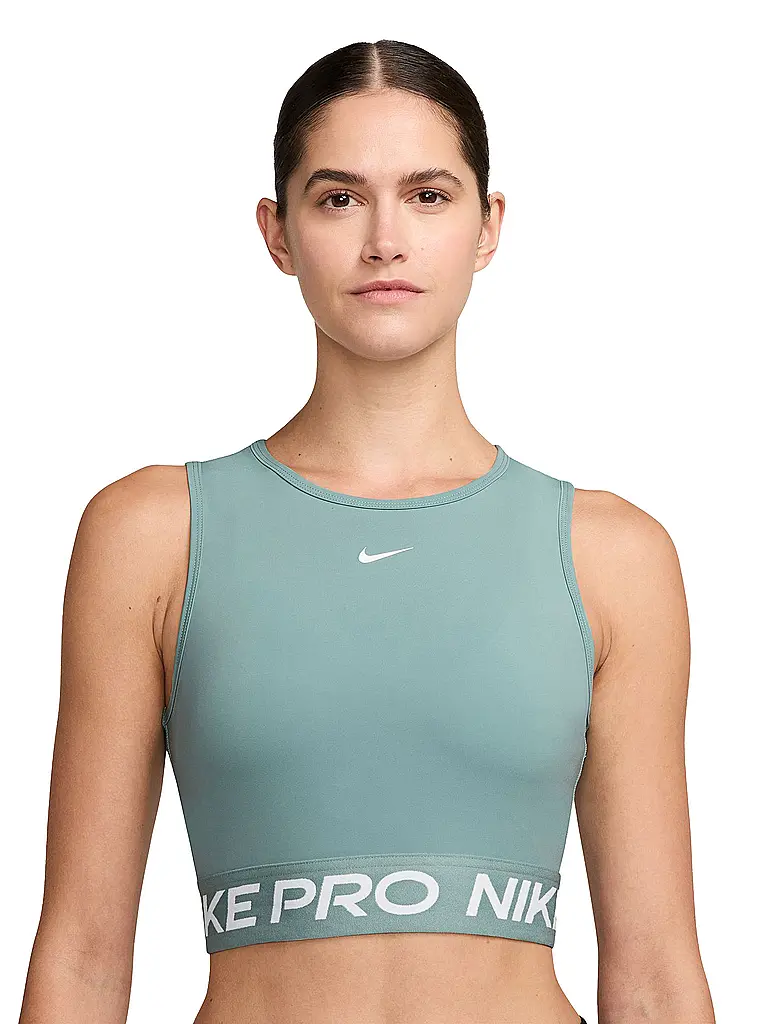 NIKE | Top de fitness Pro Cropped pour femme | Pétrole