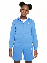 NIKE | Veste à capuche enfant NSW Club French Terry | Bleu clair