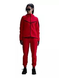 NIKE | Veste polaire à capuche Tech FLC pour femme | Rouge