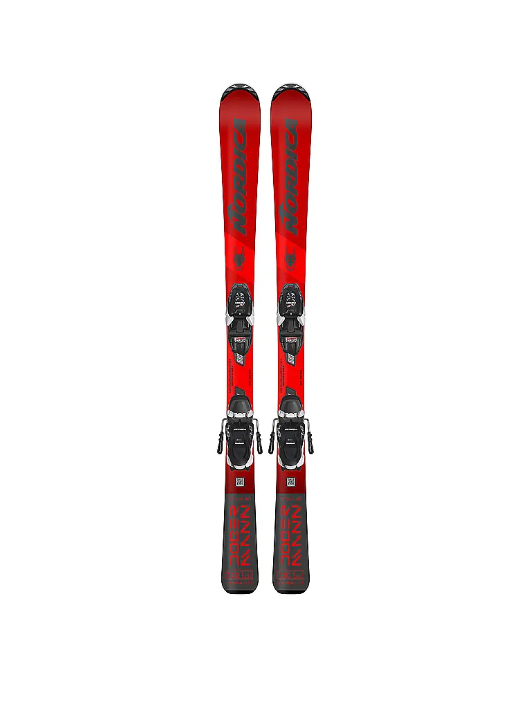 NORDICA | Ensemble de skis pour enfants Team J R FDT (70-90) + JR 4.5 FDT | Noir