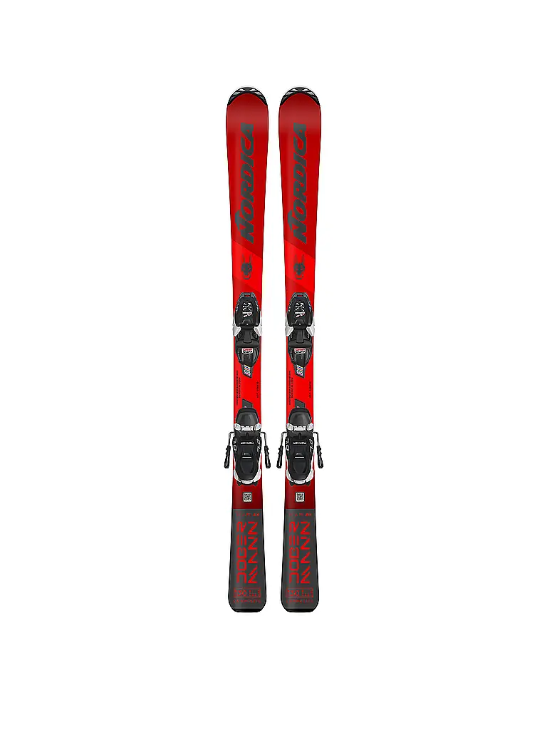 NORDICA | Set de skis junior Team JR + JR 7.0 FDT | Noir