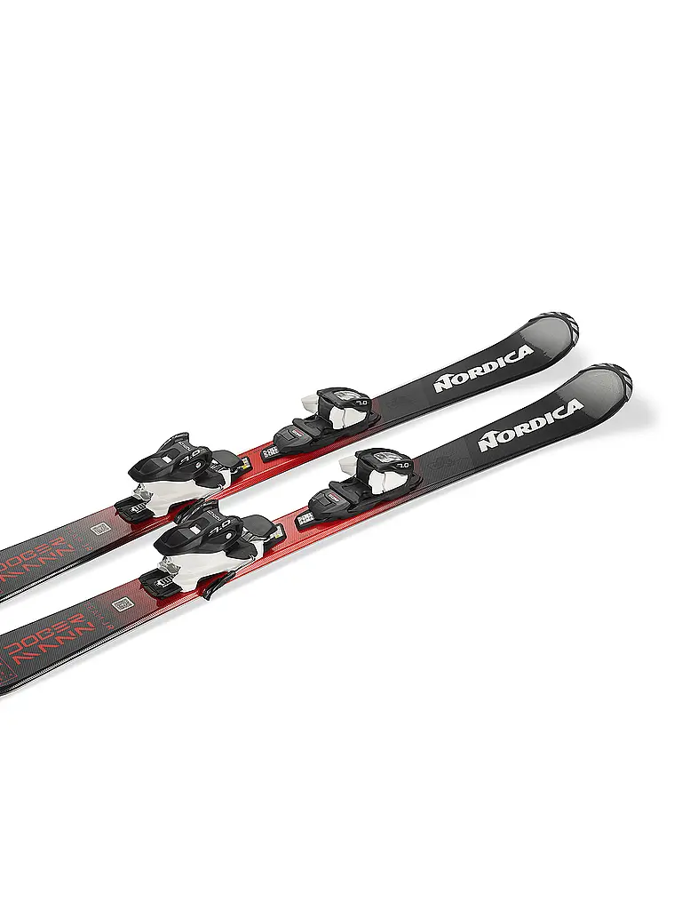 NORDICA | Set de skis pour enfants Team J R FDT (100-120) + JR 4.5 FDT | Noir