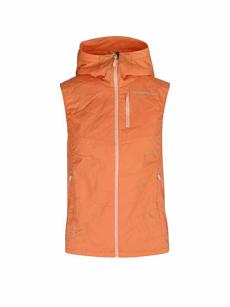 NORRØNA | Damen Tourenweste lyngen  alpha90 | Orange