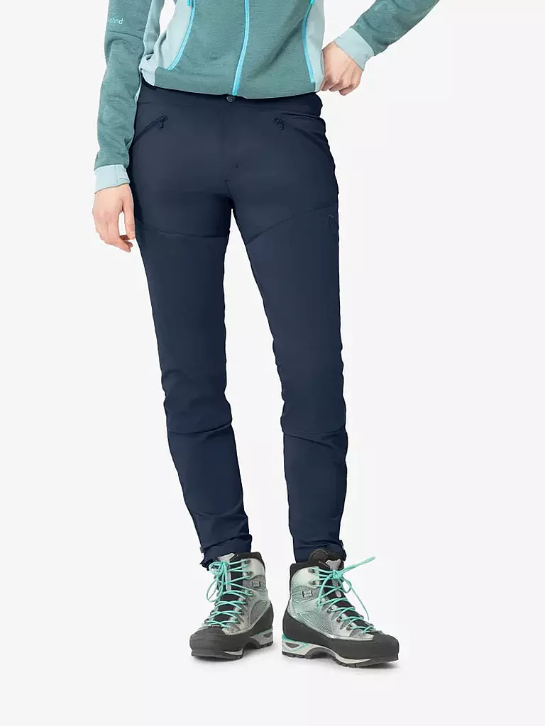 NORRØNA | Damen Wanderhose falketind  Rugged Slim | Bleu foncé