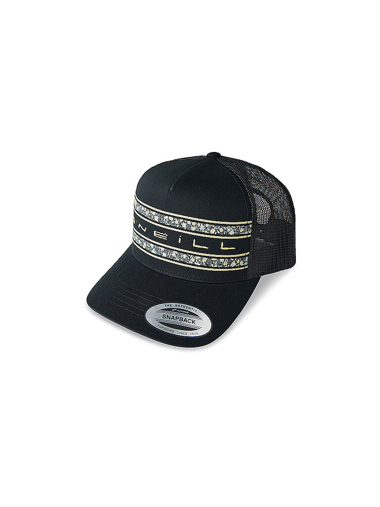 Casquette Trucker Fleur noir