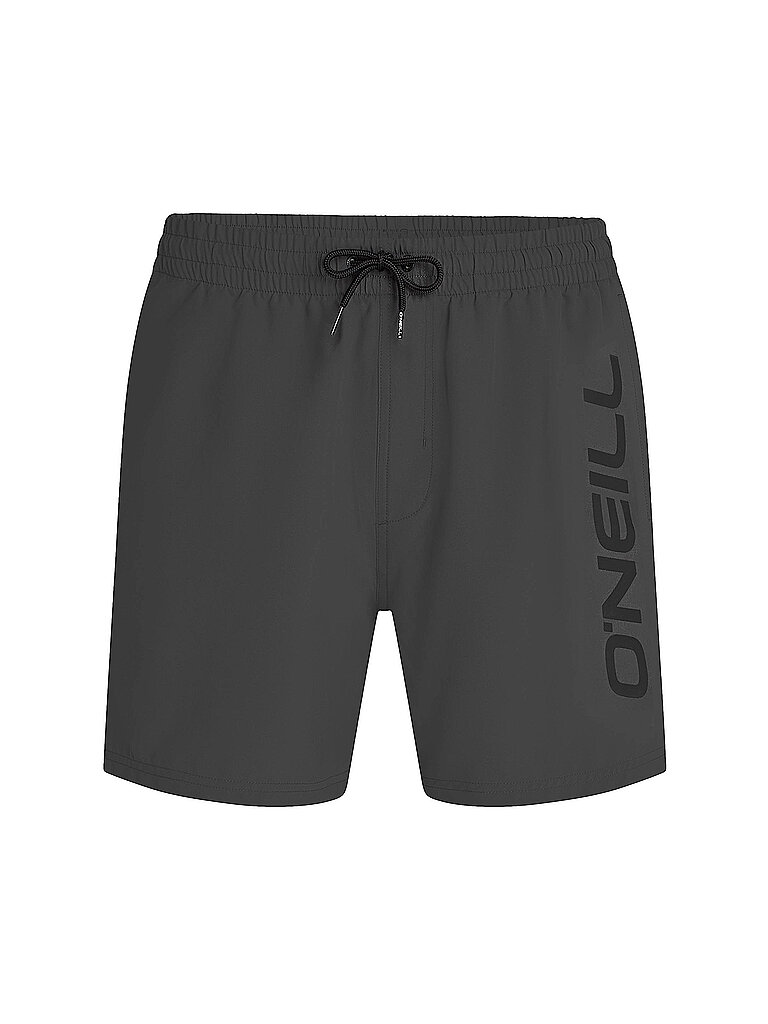 Short de bain logo gris M